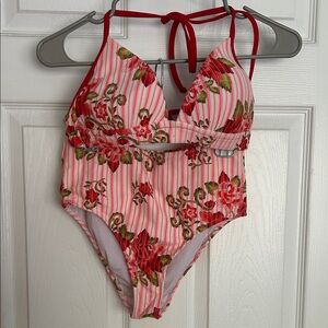 Charming Floral Kids Bikini Set
